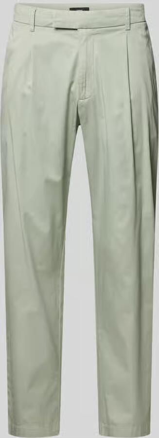 CINQUE slim fit pantalon met biezen en Franse steekzakken - Foto 2