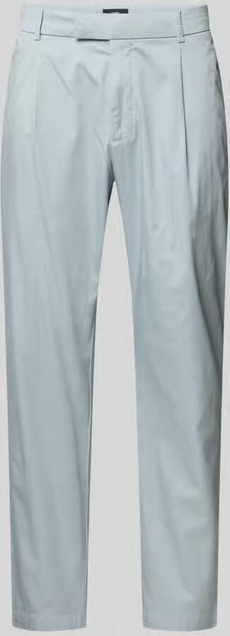 CINQUE slim fit pantalon met biezen en Franse steekzakken - Foto 2