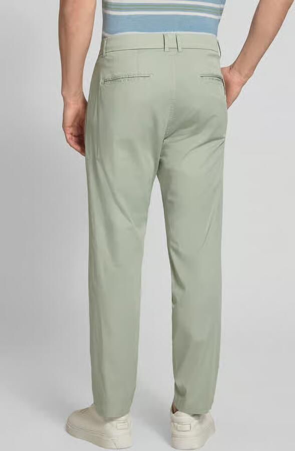 CINQUE slim fit pantalon met biezen en Franse steekzakken