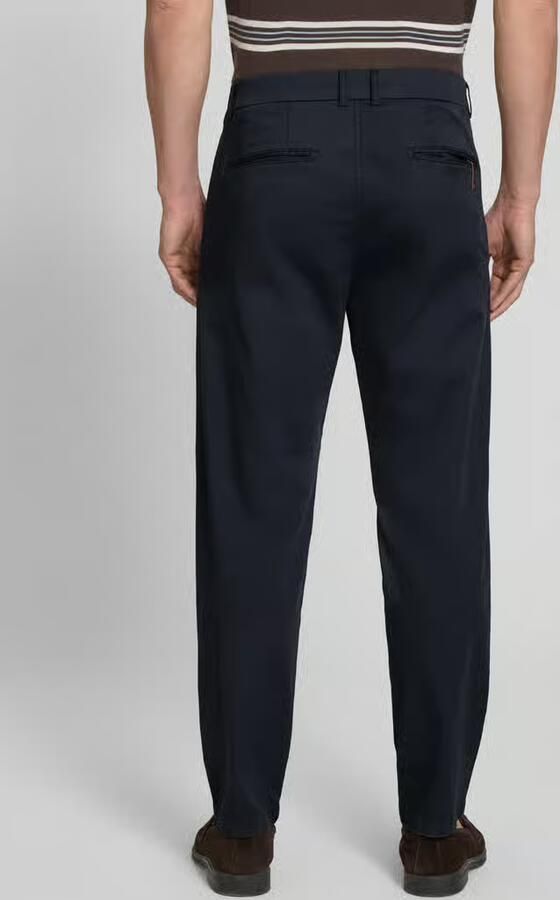 CINQUE slim fit pantalon met biezen en Franse steekzakken - Foto 3
