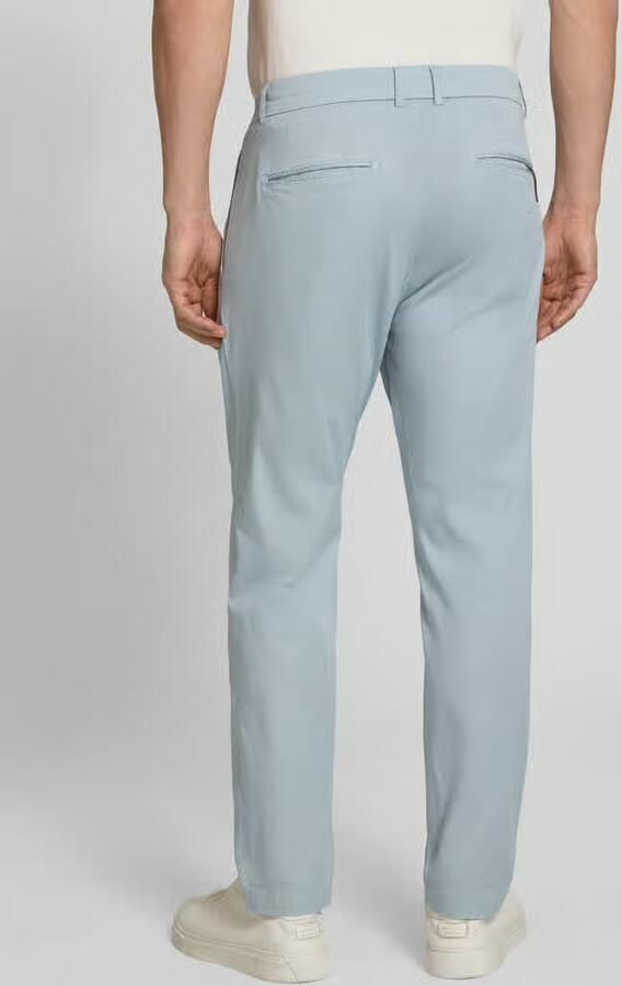 CINQUE slim fit pantalon met biezen en Franse steekzakken - Foto 2