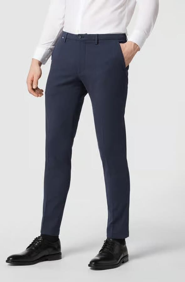 CINQUE Slim fit stoffen broek met achterzakken Model 'brody' - Foto 2
