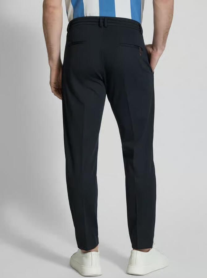 CINQUE Slim fit stoffen broek met persplooien model 'JUNO' - Foto 1