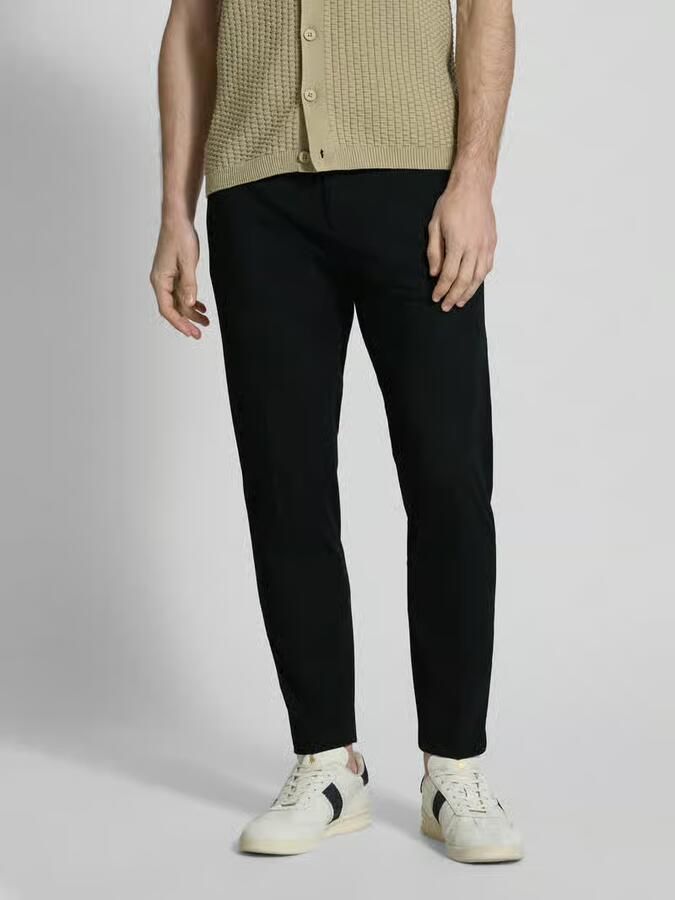 CINQUE Slim fit stoffen broek met persplooien model 'JUNO' - Foto 4