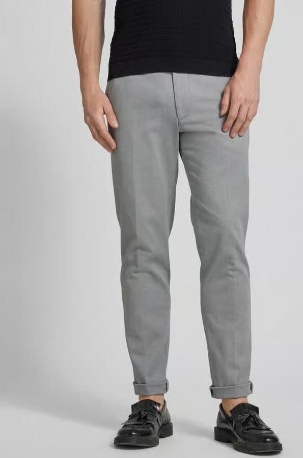 CINQUE Slim fit stoffen broek met stretch model 'CiBrody' - Foto 2