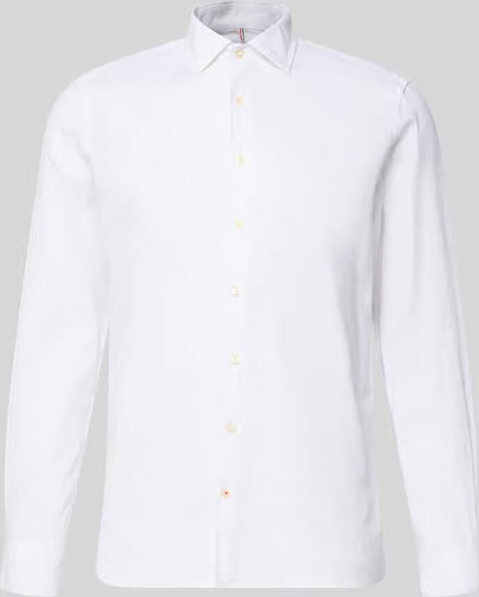CINQUE slim fit vrijetijdsoverhemd van linnenmix model 'Steven' - Foto 2