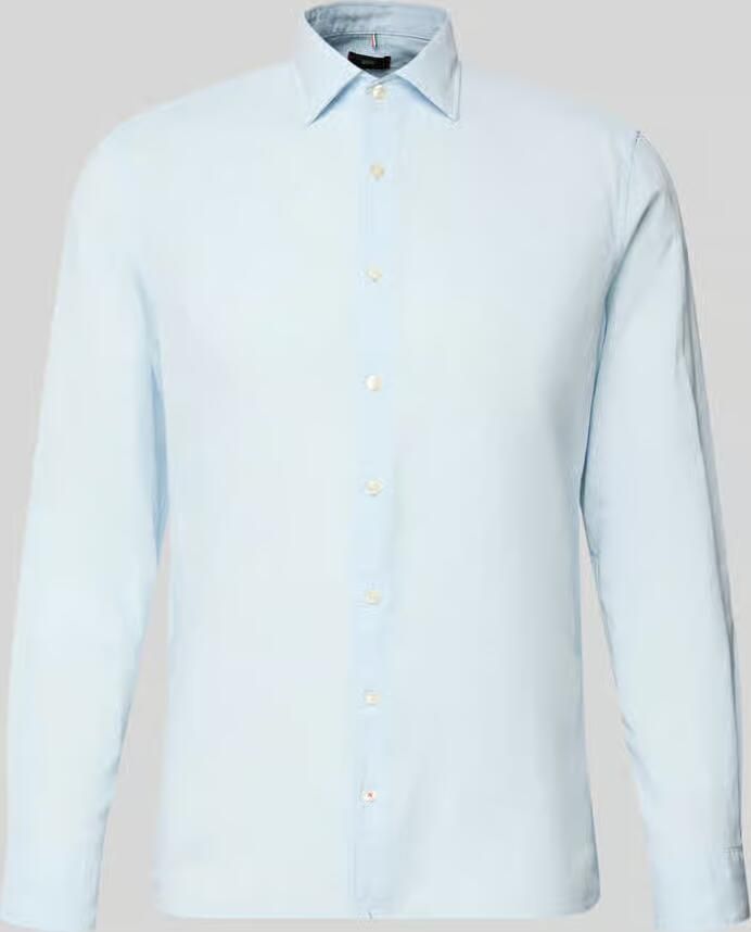 CINQUE slim fit vrijetijdsoverhemd van linnenmix model 'Steven' - Foto 2
