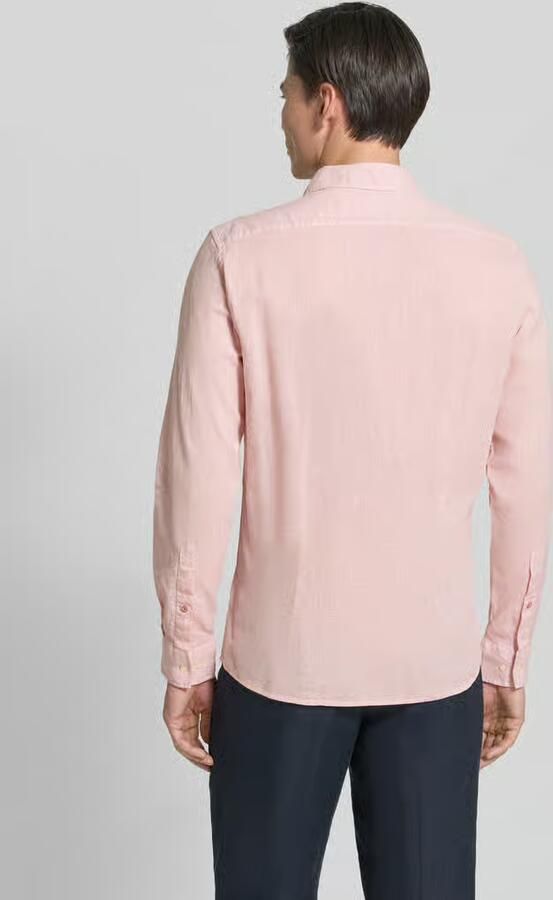 CINQUE slim fit vrijetijdsoverhemd van linnenmix model 'Steven' - Foto 2
