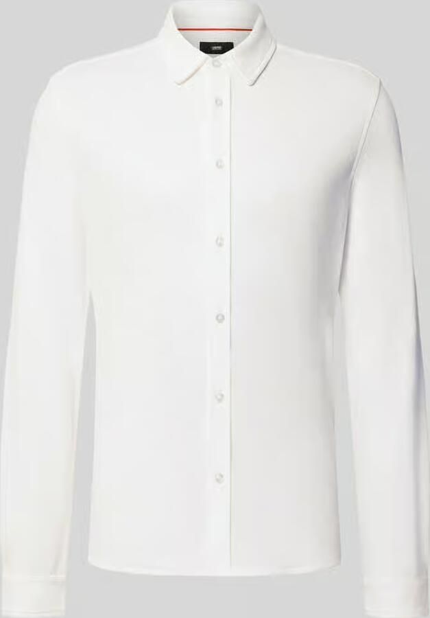 CINQUE Slim fit zakelijk hemd van katoenmix