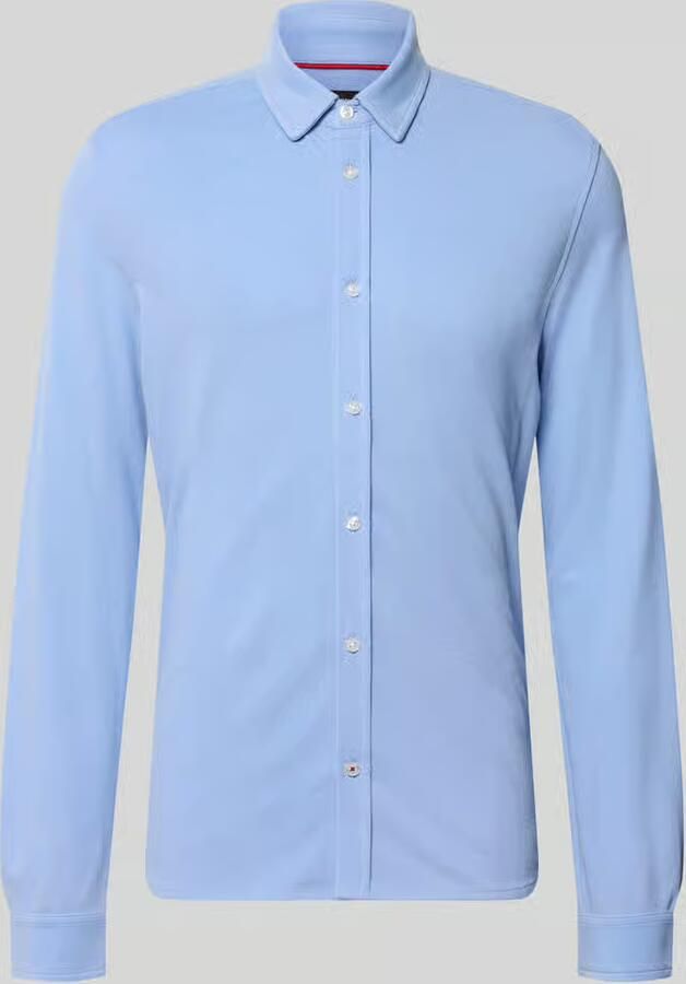 CINQUE Slim fit zakelijk hemd van katoenmix