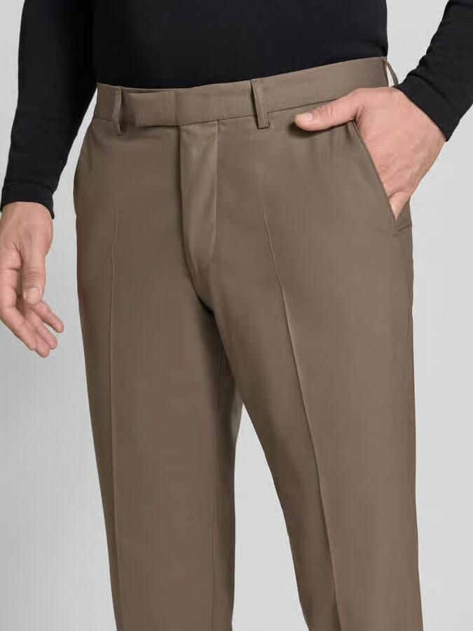CINQUE straight fit broek met scheerwol model 'Totti'