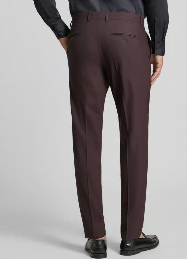 CINQUE straight fit broek met scheerwol model 'Totti'