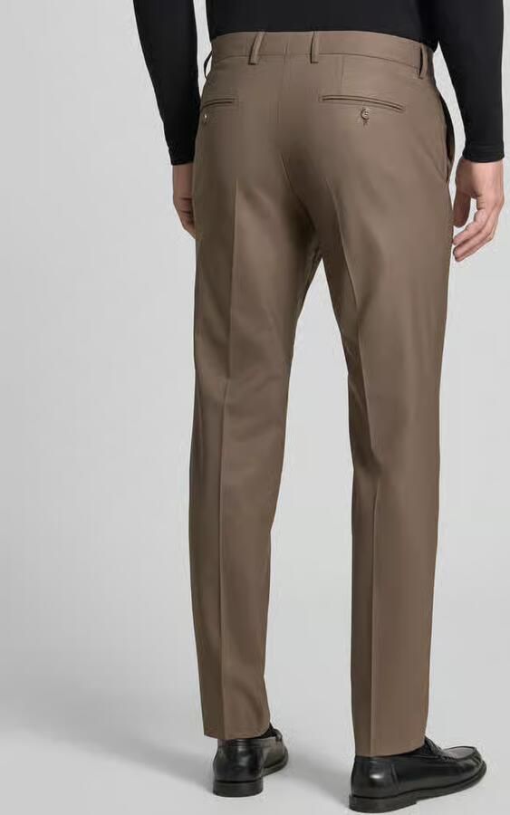 CINQUE straight fit broek met scheerwol model 'Totti'