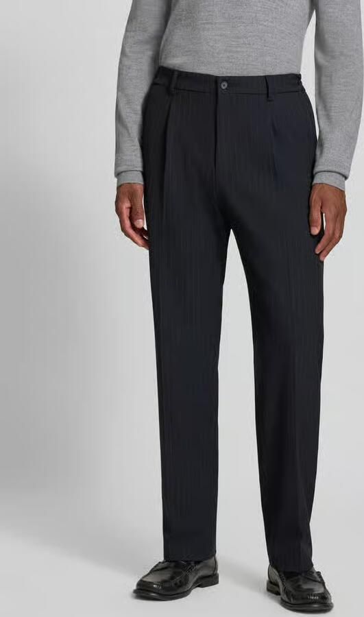 CINQUE straight fit broek met viscose model 'Leto' - Foto 3