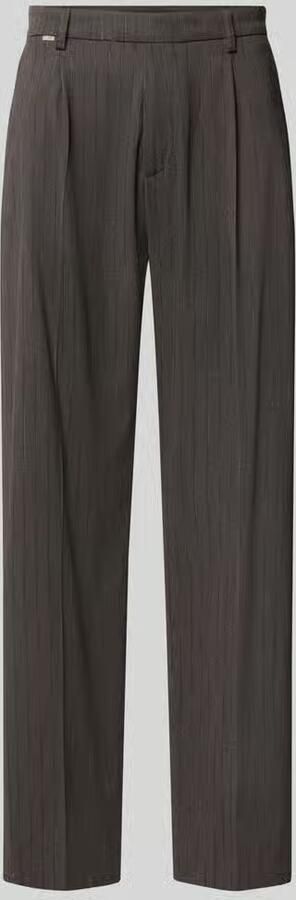 CINQUE straight fit broek met viscose model 'Leto'