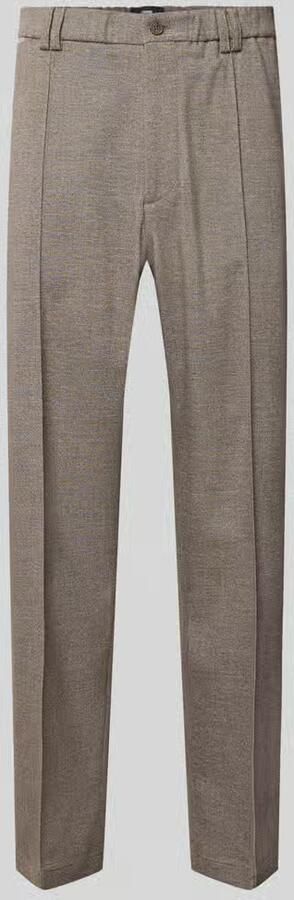 CINQUE straight fit broek met viscose model 'Luigi'