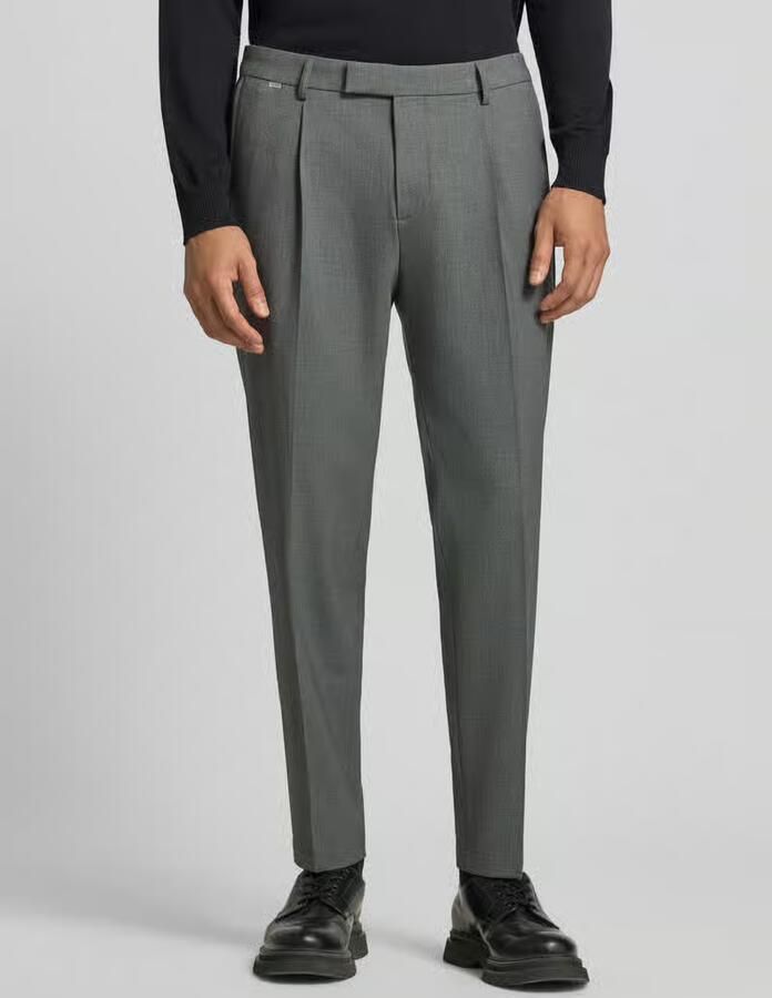 CINQUE straight fit broek met viscose model 'Salto' - Foto 2