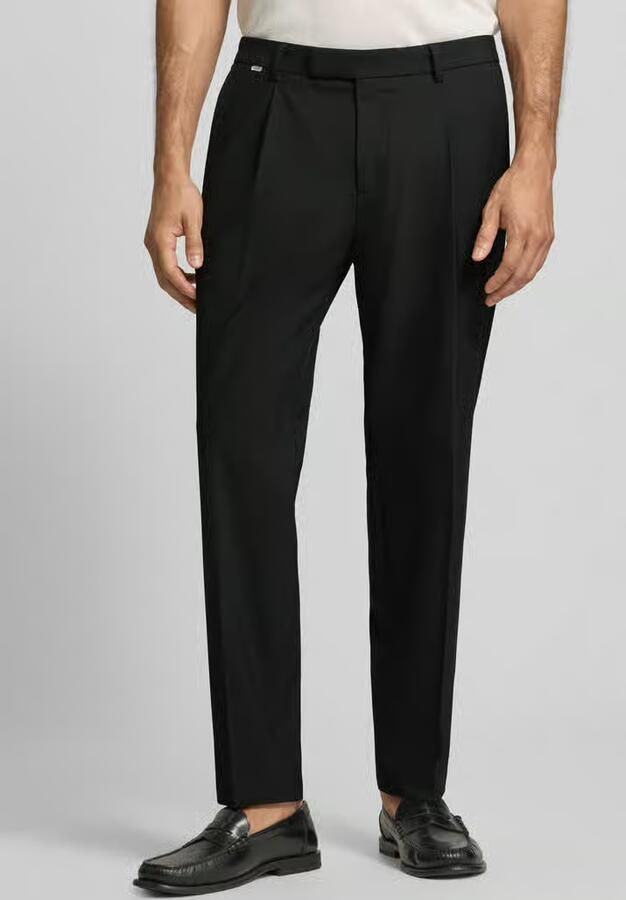 CINQUE straight fit broek met viscose model 'Salto' - Foto 3