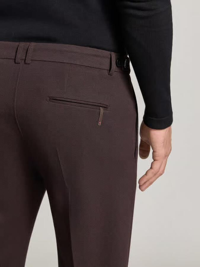 CINQUE straight fit broek met viscosemix model 'Salto'