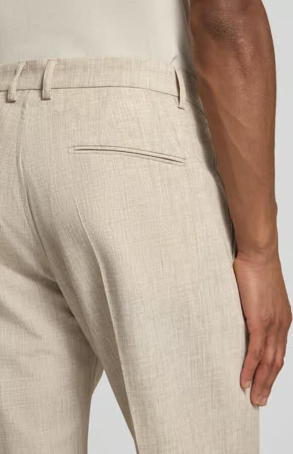 CINQUE straight fit pantalon met viscose Model 'SALTO'