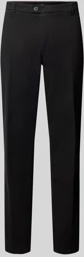 CINQUE straight fit stoffen broek van elastische katoenmix model 'Wood'