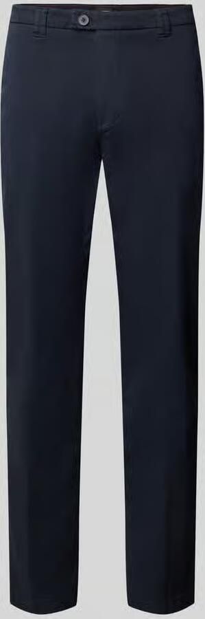 CINQUE straight fit stoffen broek van elastische katoenmix model 'Wood'