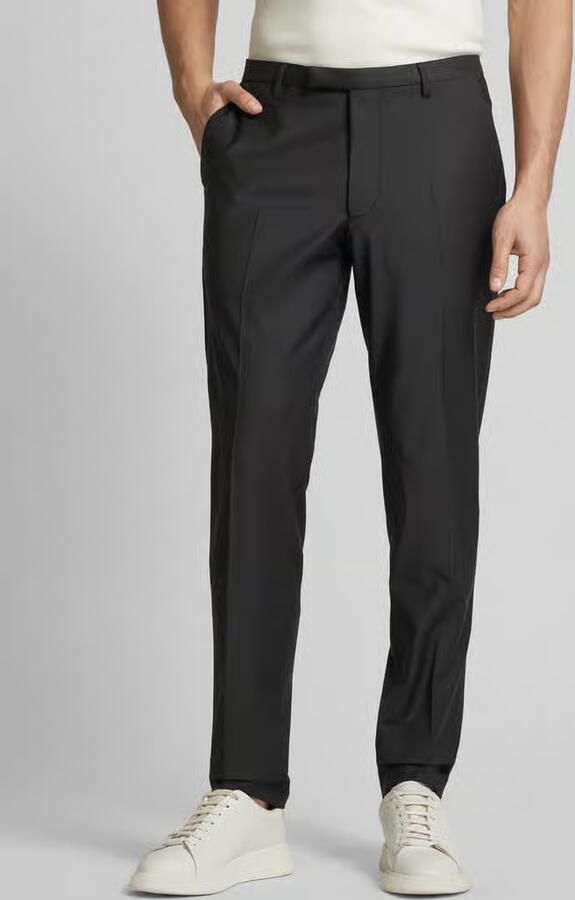 CINQUE Super slim fit pantalon met scheerwol model 'Cicastello' 'CIPOWERSTRETCH' - Foto 7