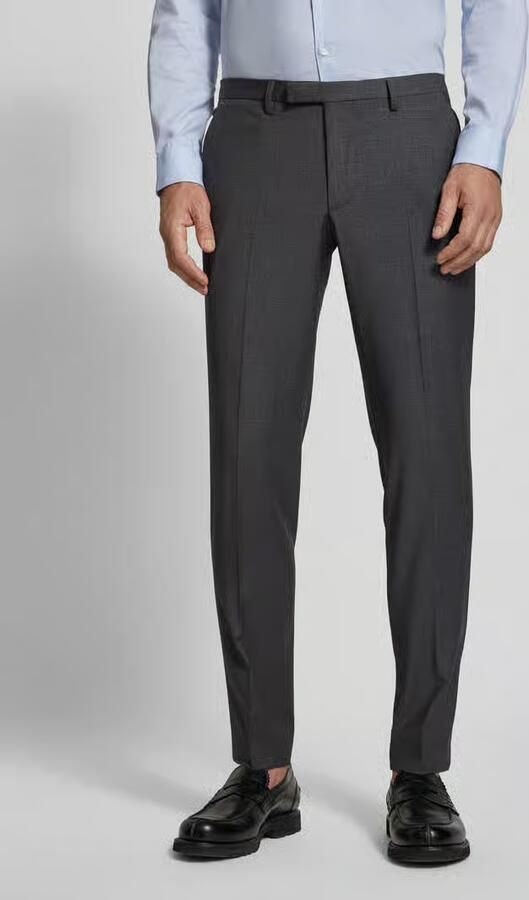 CINQUE Super slim fit pantalon met scheerwol model 'Cicastello' 'CIPOWERSTRETCH' - Foto 7