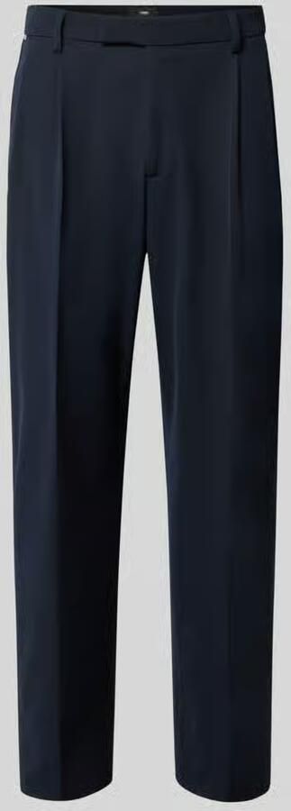CINQUE tapered fit broek met viscose model 'Servo'