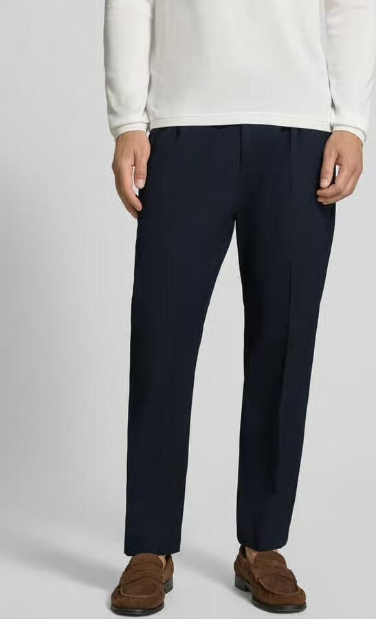 CINQUE tapered fit broek met viscose model 'Servo' - Foto 3
