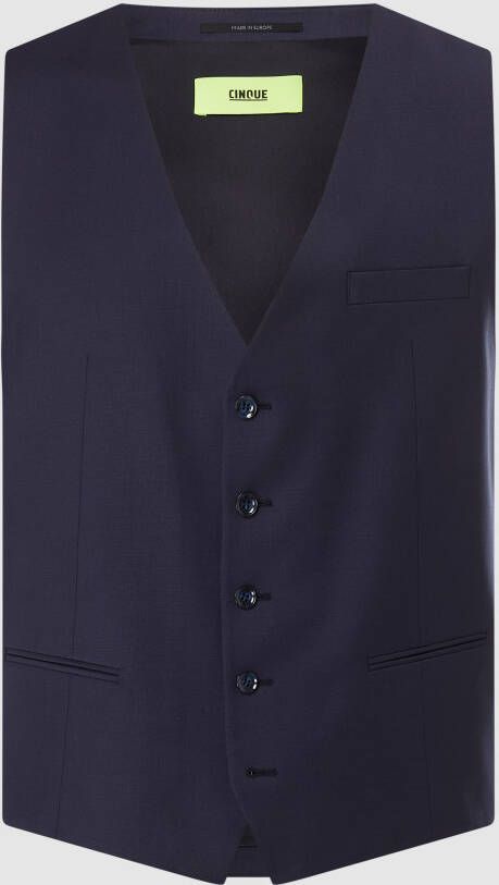 CINQUE Gilet met scheerwol model 'Cicastello'