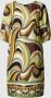 CINQUE Jurk van viscose met all-over motief model 'ISI' - Thumbnail 1