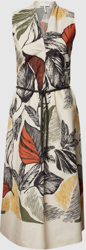 CINQUE Midi-jurk met all-over bloemenmotief