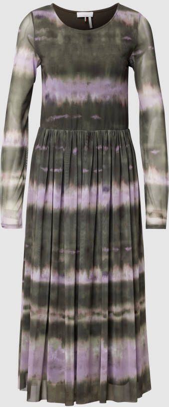 CINQUE Midi-jurk met all-over motief model 'Cifalia'