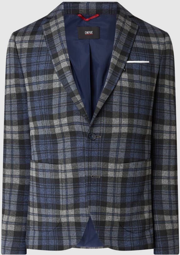 CINQUE Slim fit 2-knoops colbert met stretch model 'Cidati'