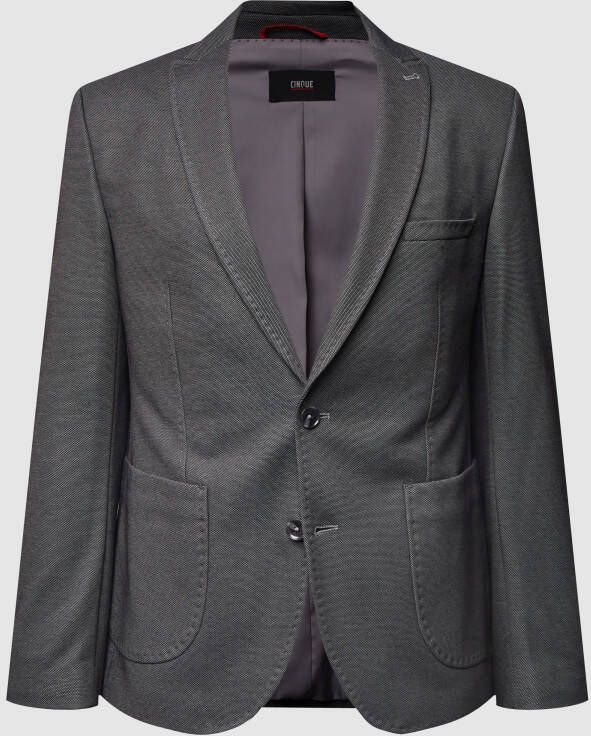 CINQUE 2-knoops colbert van jersey model 'Cirelli'