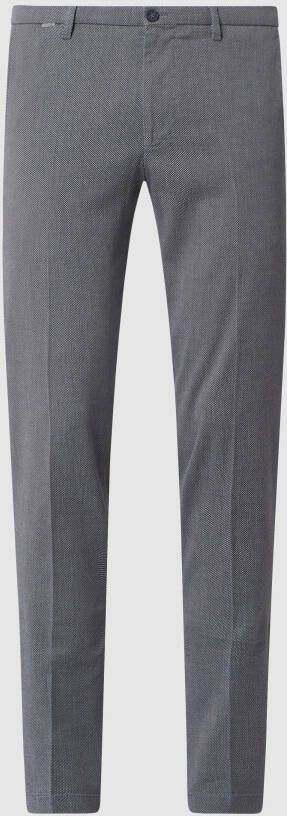 Cinque Grey Slim fit stoffen broek met stretch model 'CiBrody'