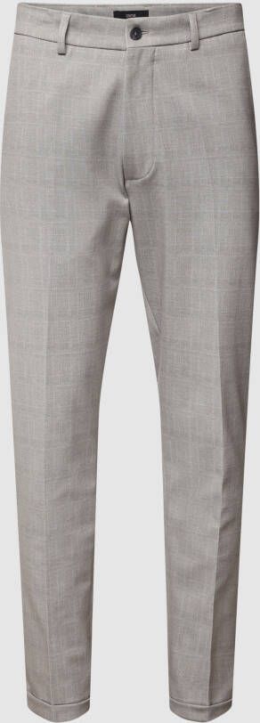CINQUE GREY Stoffen broek met all-over motief model 'BODO'
