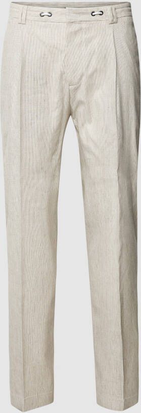CINQUE Stoffen broek met bandplooien model 'JULI'