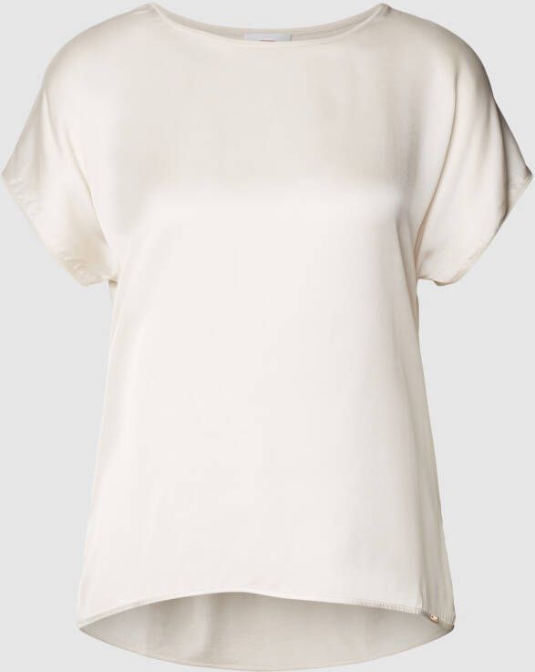 CINQUE T-shirt met afgeronde zoom model 'KARA'