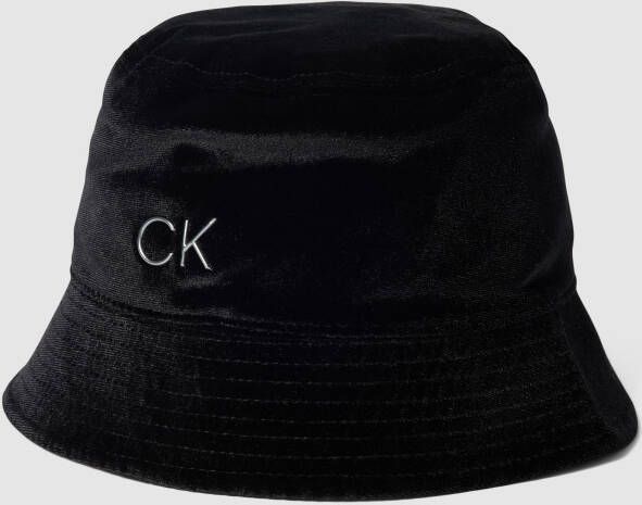 CK Calvin Klein Aan twee kanten draagbaar vissershoedje model 'VELVET'