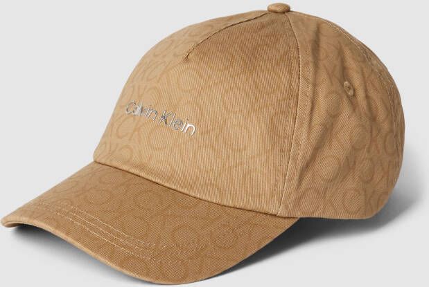 CK Calvin Klein Baseballpet met all-over logo