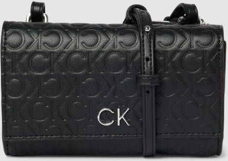 Calvin Klein Crossbody bags Relock Mini Bag Embossed Mono in zwart