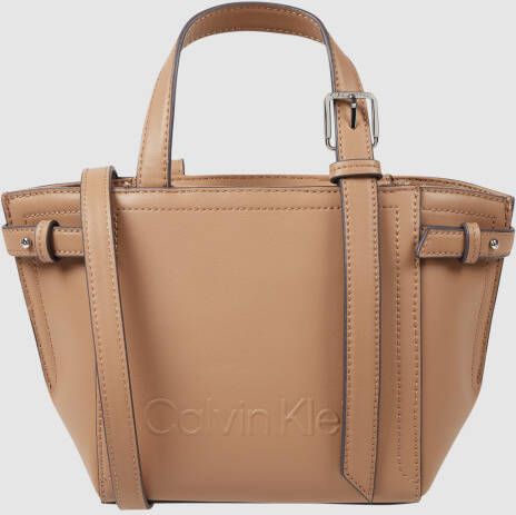 CK Calvin Klein Crossbodytas in leerlook