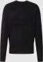 Calvin Klein Jeans Gebreide trui met labelpatch model 'MONOLOGO BADGE SWEATER' - Thumbnail 2