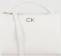 Calvin Klein Re-Lock TOP H Tote BAG Wit Dames - Thumbnail 2