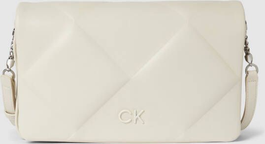 CK Calvin Klein Handtas met logo-applicatie model 'QUILT'