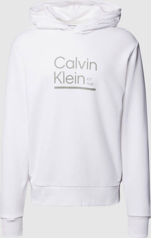 CK Calvin Klein Hoodie met labelprint