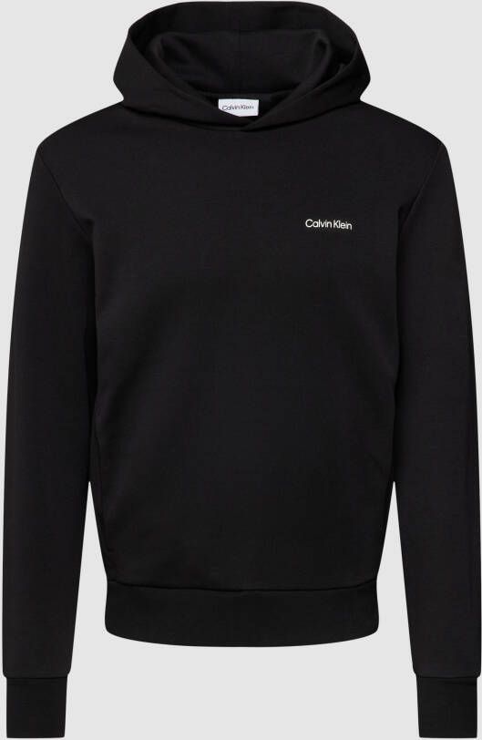 CK Calvin Klein Hoodie met labelprint model 'MICRO LOGO'
