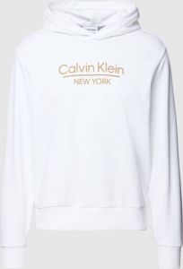 CK Calvin Klein Hoodie met logoprint model 'NEW YORK'